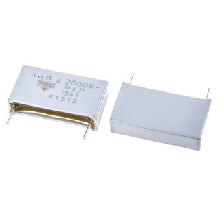 Vishay MKP1841 Film Capacitor 1nF 2kV DC 700V AC ±5% Through Hole 