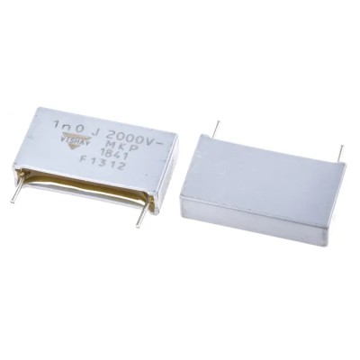 Vishay MKP1841 Film Capacitor 1nF 2kV DC 700V AC ±5% Through Hole 