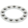BNL 1 Row Thrust Ball Bearing, Acetal Races, Carbon Chrome Balls, 27.3 mm ID, 41 mm OD, 51105M/6N/D