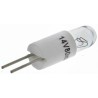 RS PRO BI-Pin Indicator Light, Clear Lens, 14V, 80mA, T1 1/4, 1000h Lifespan 105-231