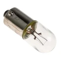 RS PRO BA9S Indicator Light, Clear Lens, 24V, 50mA, 5000h Rated Life, 10.5mm Diameter, T3 1/4 Filament Lamp BA9S