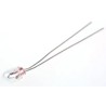 RS PRO Indicator Light, Clear Lens, Incandescent Lamp, 5V, 115mA, 3.05mm Diameter, 41.35mm Length 106-458