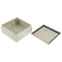 RS PRO ST Series Steel Junction Box Grey 200 x 200 x 80 mm IP66 IECEx - IP66