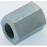 Hi-Force Hydraulic Straight Threaded Adapter Steel 3/8 in NPT Female to 3/8 in NPT Female 700 Bar HF14