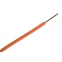RS PRO H07V-U Series Orange Hook Up Wire 1.5 mm², 0 AWG, 100 m, Polyvinyl Chloride 139-060