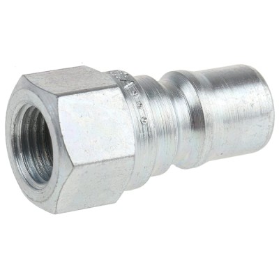 Parker Steel Hydraulic Quick Connect Coupling Male G 1/4 in 35 MPa H2-63-BSPP