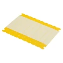 Brady Yellow Cable Labels, 9 mm Width, Polypropylene, Laminated, 71 mm Length, 100 Per Pack, LC-71X9-B7644-0.1
