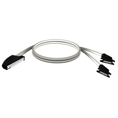 Schneider Electric Modicon X80 Series Cordset for Use with Modicon M340, 40-Way HE10, Preformed, 0.5 m BMXFCC053