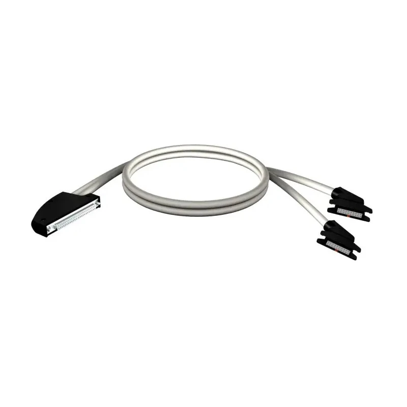 Schneider Electric Modicon X80 Series Cordset for Use with Modicon M340, 40-Way HE10, Preformed, 0.5 m BMXFCC053