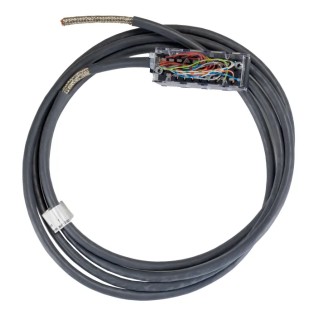 Schneider Electric Modicon X80 Series Cordset for Use with Modicon M340, 20-Way Terminal Block, 3m Length, BMXFTW301S