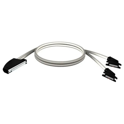 Schneider Electric Modicon X80 Cordset for Modicon M340 BMXFCC103, 40-Way Terminals, 1m Cable, Two HE10 Connectors
