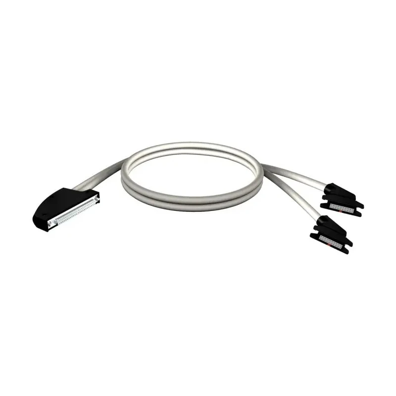 Schneider Electric Modicon X80 Cordset for Modicon M340 BMXFCC103, 40-Way Terminals, 1m Cable, Two HE10 Connectors