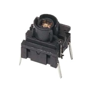 MEC IP67 Blue Tactile Switch Push Button, 10.4 mm, SPST, Surface Mount, 24 V DC, 50 mA, Illuminated 
