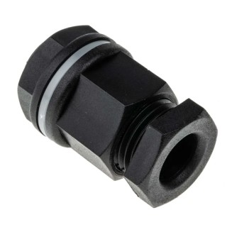 RS PRO Black Plastic Cable Gland M16 Thread 7–10.5 mm IP55 127-209