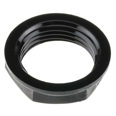 RS PRO Black Polyamide 6 Cable Gland Locknut M20 Thread 127-417
