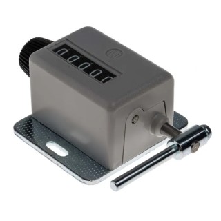Baumer 5 Digit Mechanical Counter Manual Reset Surface Mount H 127.010A01G