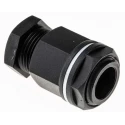RS PRO Black Plastic Cable Gland M20 Thread 8–13mm IP55 127-215
