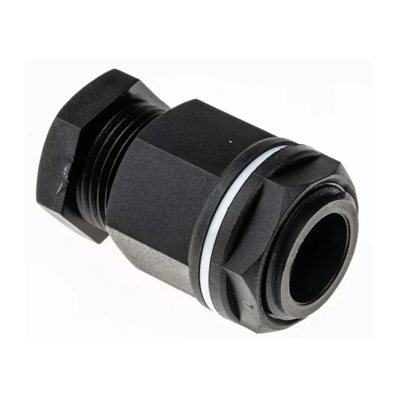 RS PRO Black Plastic Cable Gland M20 Thread 8–13mm IP55 127-215