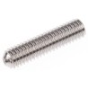 RS PRO Stainless Steel Grub Screw M3 x 12 mm, Plain Cup, DIN 916, Hex Socket, A2 304, 137-736