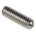 RS PRO Stainless Steel Grub Screw M4 x 12 mm Plain Cup, Hex Socket Set, DIN 916, A2 304 137-764