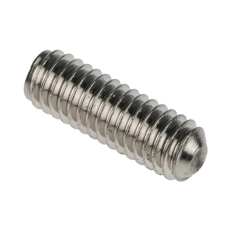 RS PRO Stainless Steel Grub Screw M4 x 12 mm Plain Cup, Hex Socket Set, DIN 916, A2 304 137-764