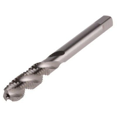 RS PRO Spiral Flute Threading Tap M8, Metric Standard, HSS, Machine Tap 152-019