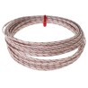 RS PRO KX Series Type K Thermocouple Extension Cable, Screened, 10m Fibreglass Insulation, 350°C Max, Flat Pair 1 x 151-209