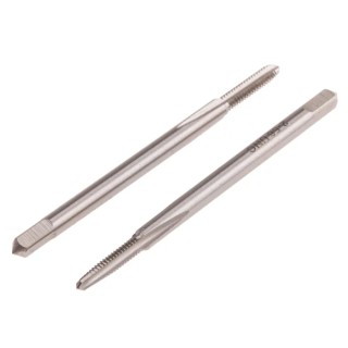 RS PRO Tap Set 2 UNC Thread, Straight Flute, HSS, Hand Tap, ISO, 44.5mm, 2 Pieces 152-328