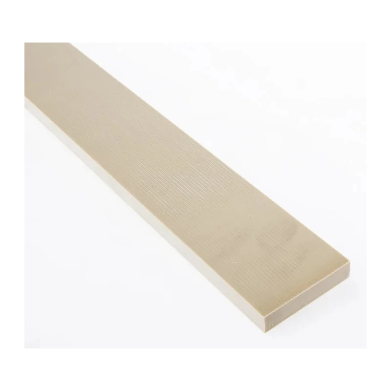 RS PRO Polyetheretherketone Plastic Sheet, Beige, 500 mm x 50 mm x 10 mm, UL 94 V-0, 260°C Max, 129-820