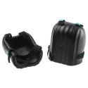 RS PRO Black Polyurethane Foam Knee Pad, Water Resistant, Single Adjustment Strap 154-813