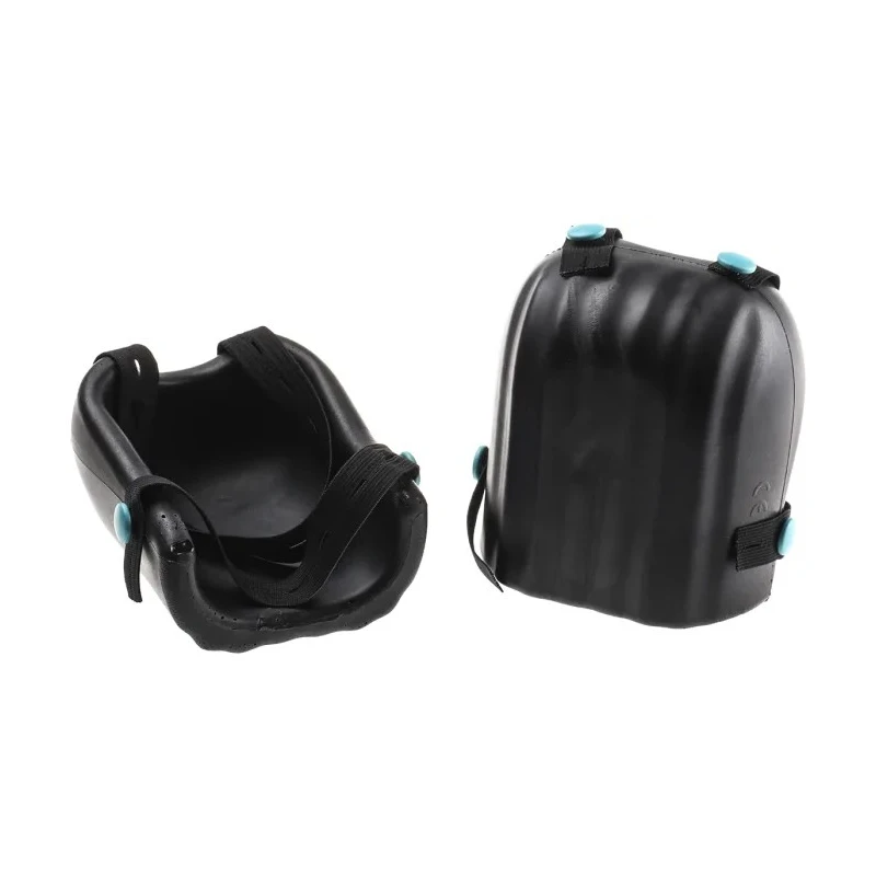 RS PRO Black Polyurethane Foam Knee Pad, Water Resistant, Single Adjustment Strap 154-813