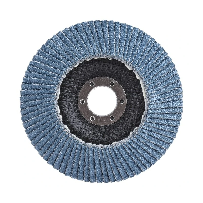 3M 566A Zirconia Aluminium Flap Disc, 125 mm, Coarse Grade, P40 Grit, Quick Change, 22 mm Center Hole, 12000 3M556D B61792
