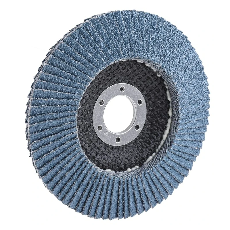 3M 566A Zirconia Aluminium Flap Disc, 125 mm, Coarse Grade, P40 Grit, Quick Change, 22 mm Center Hole, 12000 3M556D B61792