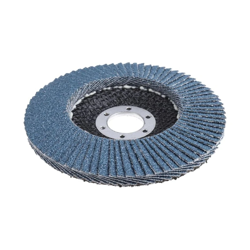 3M 566A Zirconia Aluminium Flap Disc, 125 mm, Coarse Grade, P40 Grit, Quick Change, 22 mm Center Hole, 12000 3M556D B61792