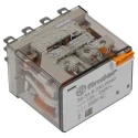 Finder Power Relay 230V AC Coil 12A Switching Current 4PDT Quick Connect Silver Alloy Contacts 56.34.8.230.0040