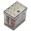 Finder Power Relay 230V AC Coil 12A Switching Current 4PDT Quick Connect Silver Alloy Contacts 56.34.8.230.0040