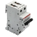ABB System Pro M Compact S200M Miniature Circuit Breaker 2-Pole, 8A, Type C, 440V AC, 125V DC, 10kA 2CDS272001R0084 S202M-C8