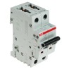 ABB System Pro M Compact S200M Miniature Circuit Breaker 2-Pole 16A Type C 440V AC 125V DC 10 kA 2CDS272001R0164 S202M-C16