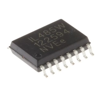 NVE Line Transceiver Digital Non-Inverting SOIC, 16-Pin, Surface Mount, RS485, 35 Mbps, 4.5–5.5V IL485WE