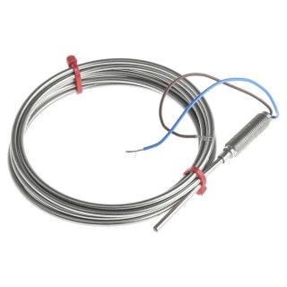 RS PRO Type K Thermocouple, Mineral Insulated, 2 m Length, 3 mm Diameter, -40°C to 1100°C, Inconel 600/310 RS086/0816