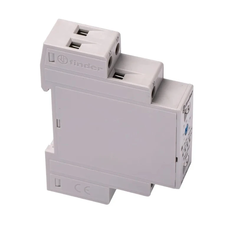 Finder 80 Series DIN Rail Timer Relay 1-Contact SPST, Multifunction, Time Range 0.1s–24h, 24–240V AC/DC 80.71.0.240.0000