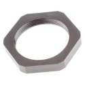 RS PRO Black Polyamide 6 Cable Gland Locknut M40 Thread 127-546