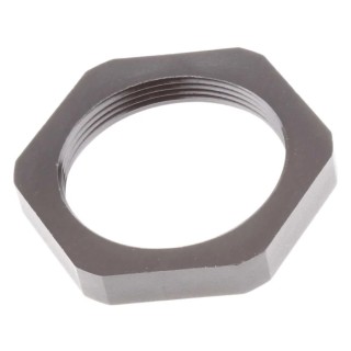 RS PRO Black Polyamide 6 Cable Gland Locknut M40 Thread 127-546