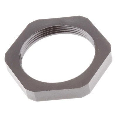 RS PRO Black Polyamide 6 Cable Gland Locknut M40 Thread 127-546