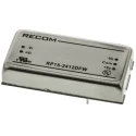 Recom DC/DC Converter 15W 12V/-12V Through-Hole , 9–36V Input, 1.6kV Isolation, 85°C Max RP15-FW