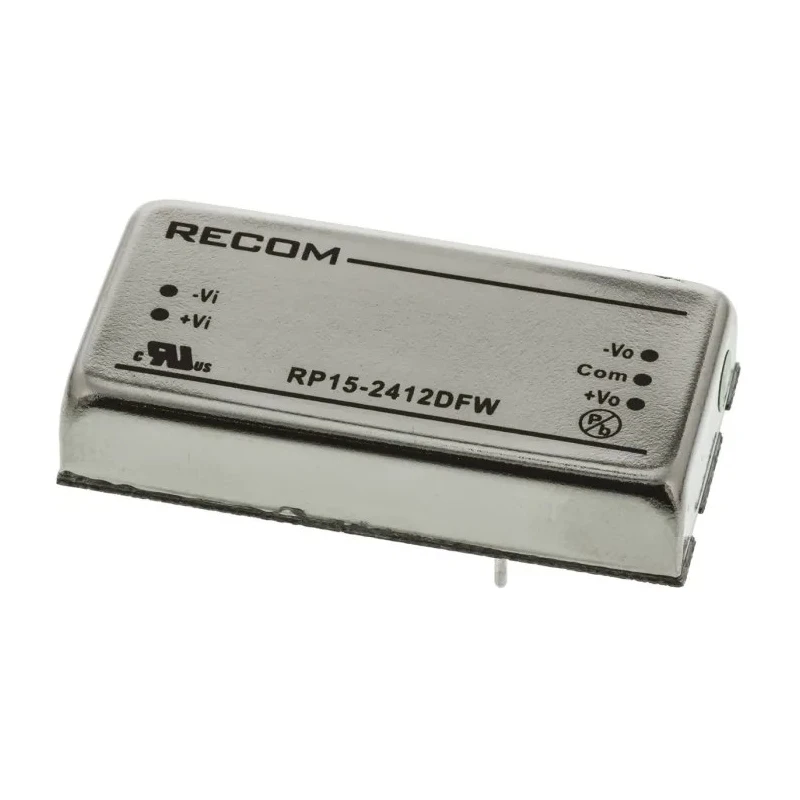 Recom DC/DC Converter 15W 12V/-12V Through-Hole , 9–36V Input, 1.6kV Isolation, 85°C Max RP15-FW