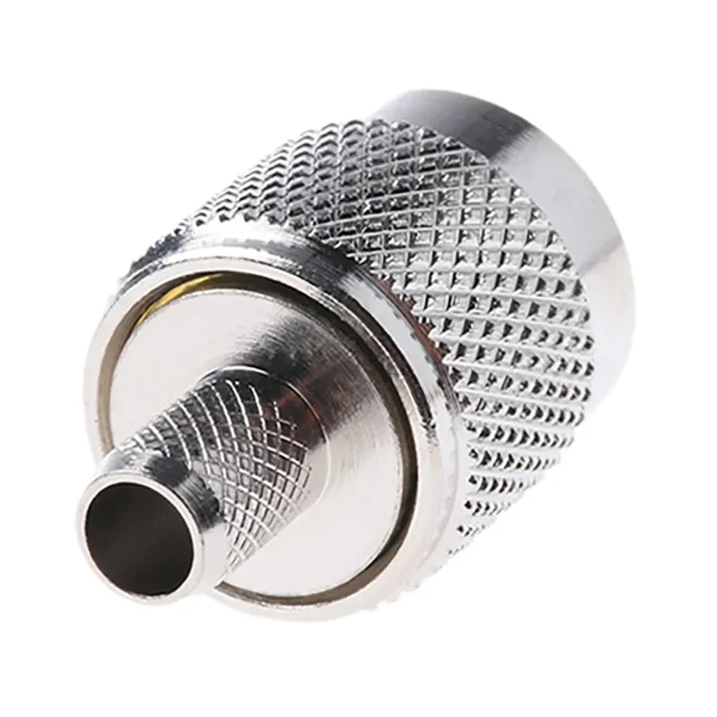 RS PRO TNC Series Coaxial Connector Cable Male TNC, 75 Ω, Straight, RG59/U, Nickel Body, Gold Plated Contact 136-566