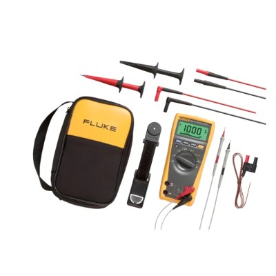 Fluke Digital Multimeter Kit True-RMS, 10A, 6000-Count Display FLUKE 179/EDA2