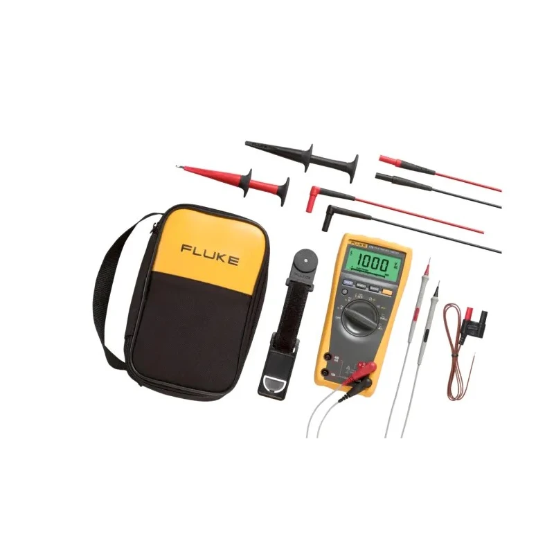 Fluke Digital Multimeter Kit True-RMS, 10A, 6000-Count Display FLUKE 179/EDA2
