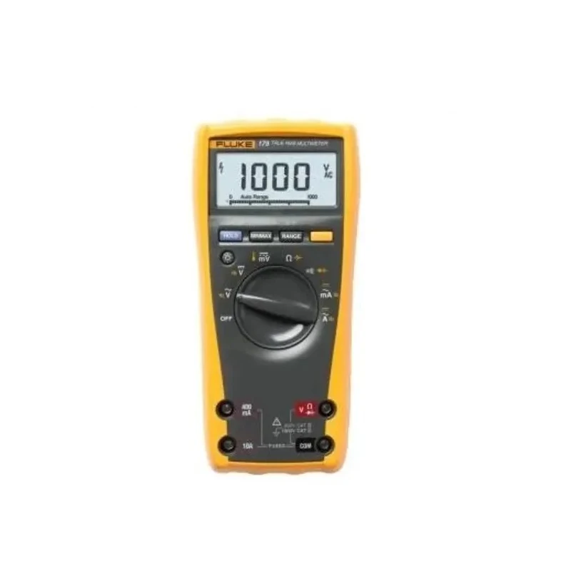 Fluke Digital Multimeter Kit True-RMS, 10A, 6000-Count Display FLUKE 179/EDA2